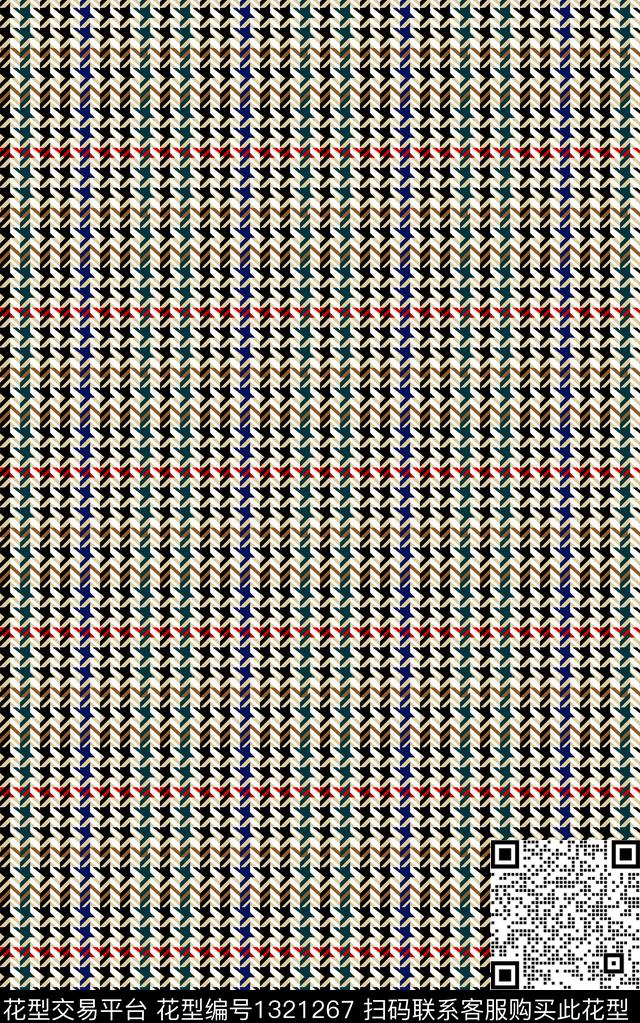 几何大牌风数码印花华亿平台下载（图片编号: 1321267） - 瓦栏（Walan）