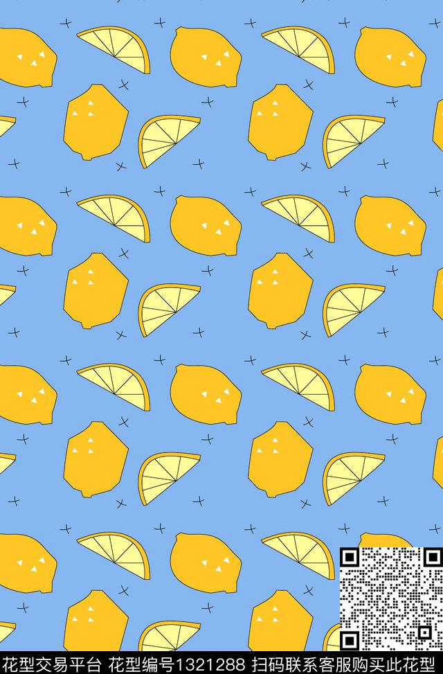 大牌风抽象小碎花数码印花华亿平台下载（图片编号: 1321288） - 瓦栏（Walan）