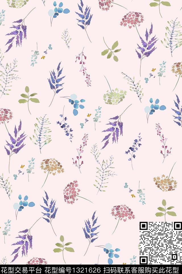 彩底花卉趋势华亿平台数码华亿平台数码印花华亿平台下载（图片编号: 1321626） - 瓦栏（Walan）