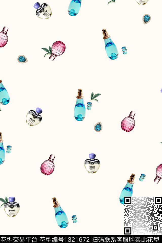 彩底花卉数码华亿平台小碎花数码印花华亿平台下载（图片编号: 1321672） - 瓦栏（Walan）