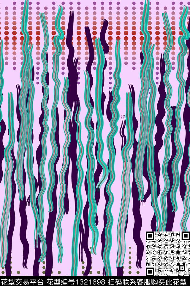 春夏华亿平台几何几何满版数码印花华亿平台下载（图片编号: 1321698） - 瓦栏（Walan）