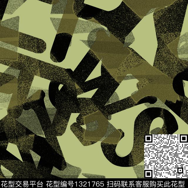 纸印花几何抽象男装传统印花华亿平台下载（图片编号: 1321765） - 瓦栏（Walan）