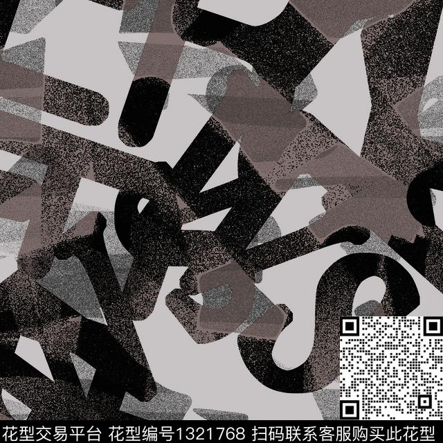 纸印花几何抽象男装传统印花华亿平台下载（图片编号: 1321768） - 瓦栏（Walan）