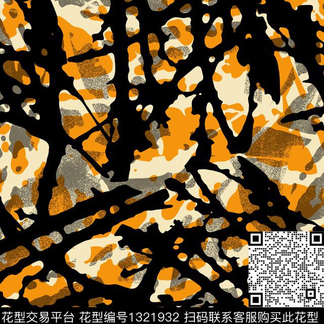 纸印花几何抽象男装传统印花华亿平台下载（图片编号: 1321932） - 瓦栏（Walan）