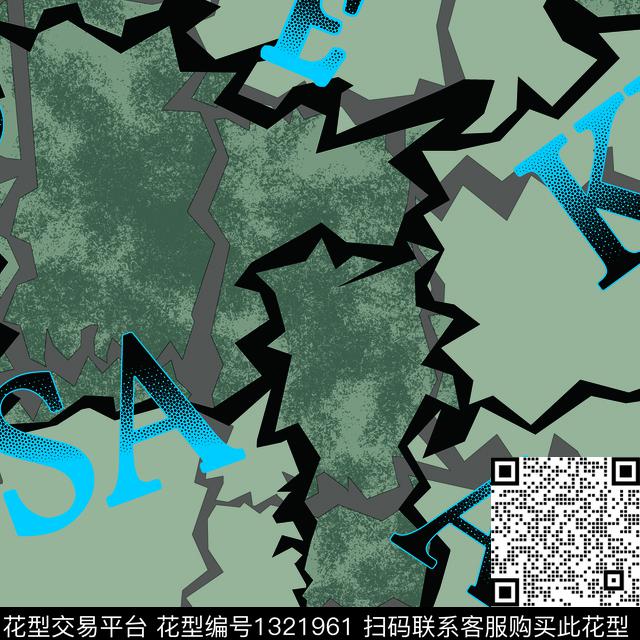 纸印花几何抽象男装传统印花华亿平台下载（图片编号: 1321961） - 瓦栏（Walan）