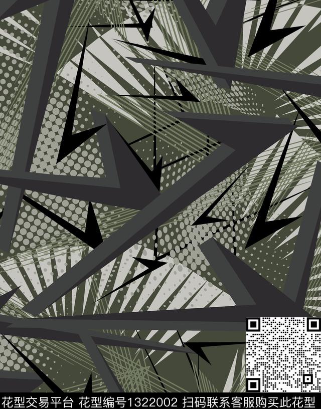 男装系列几何系列传统印花华亿平台下载（图片编号: 1322002） - 瓦栏（Walan）