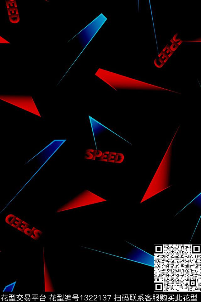 几何字母男装传统印花华亿平台下载（图片编号: 1322137） - 瓦栏（Walan）