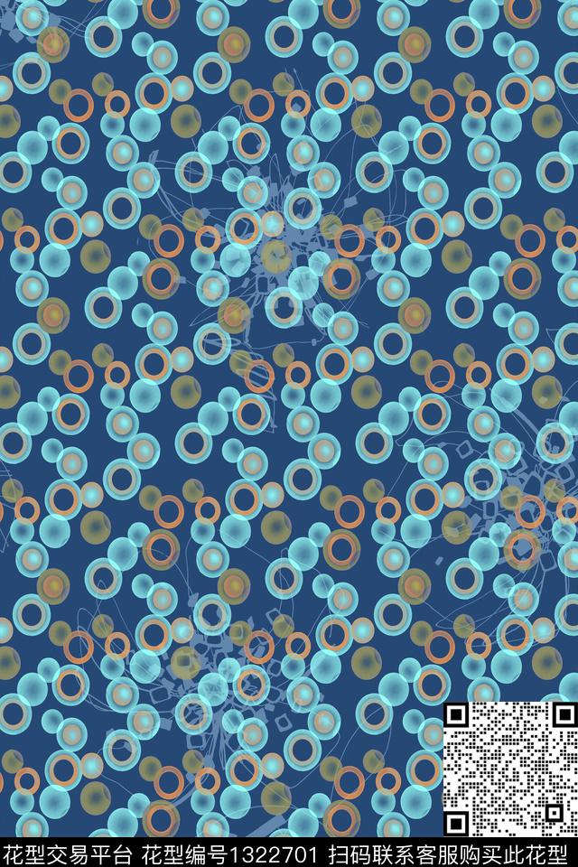 几何抽象泳装数码印花华亿平台下载（图片编号: 1322701） - 瓦栏（Walan）