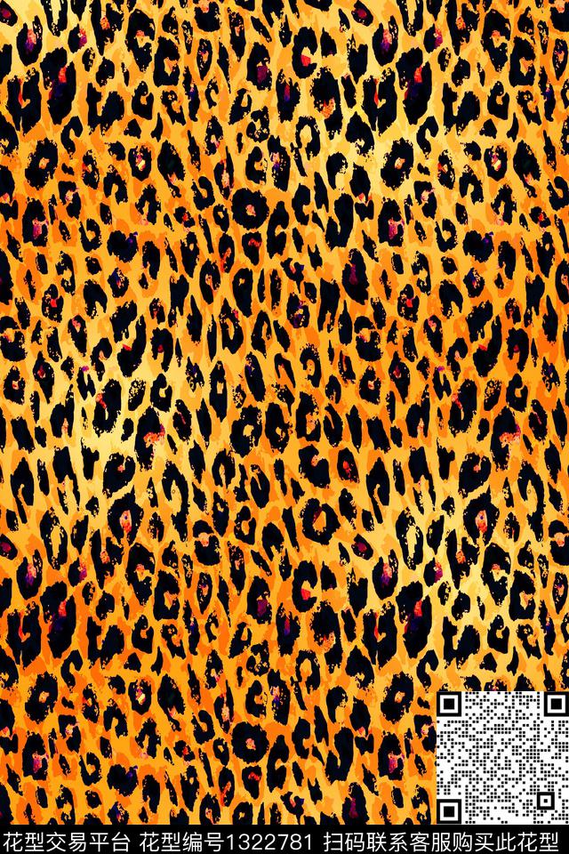 民族风动物纹泳装数码印花华亿平台下载（图片编号: 1322781） - 瓦栏（Walan）