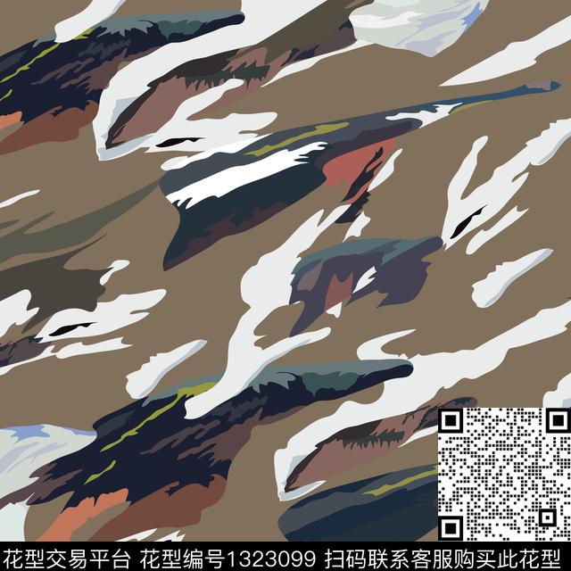 数码华亿平台抽象花卉花卉数码印花华亿平台下载（图片编号: 1323099） - 瓦栏（Walan）