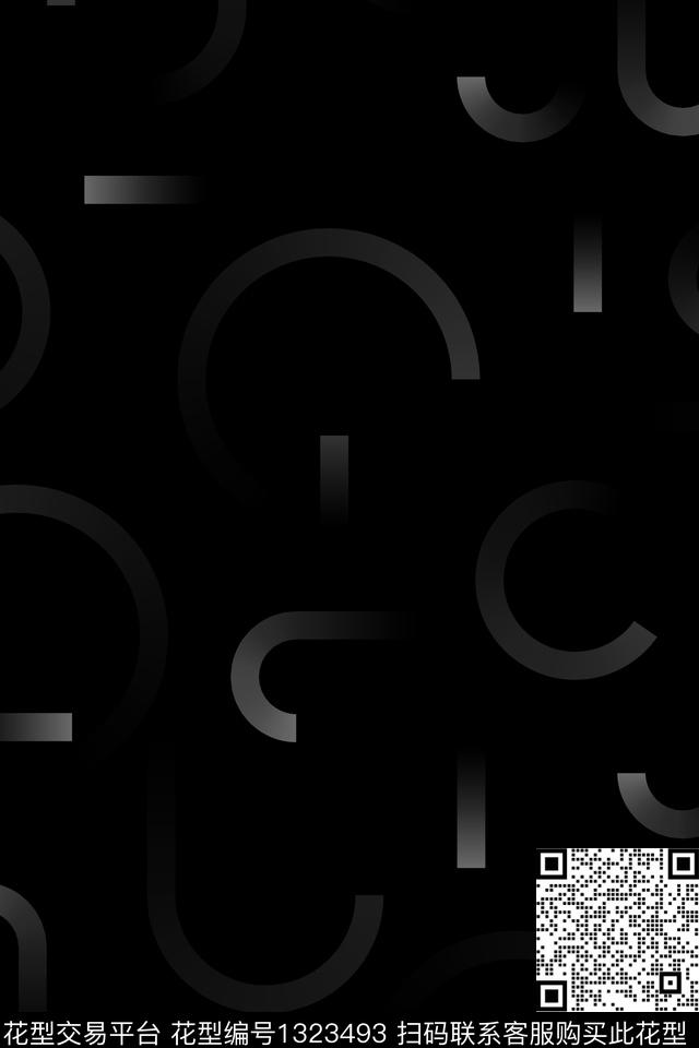 几何男装大牌风传统印花华亿平台下载（图片编号: 1323493） - 瓦栏（Walan）