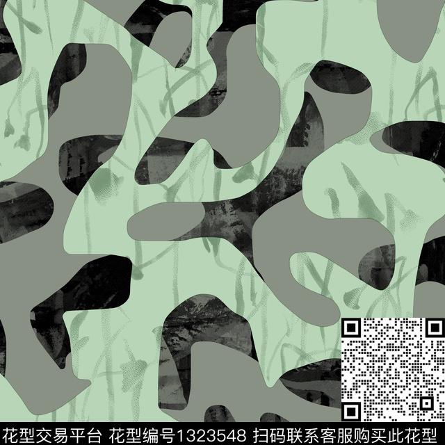 纸印花几何男装传统印花华亿平台下载（图片编号: 1323548） - 瓦栏（Walan）