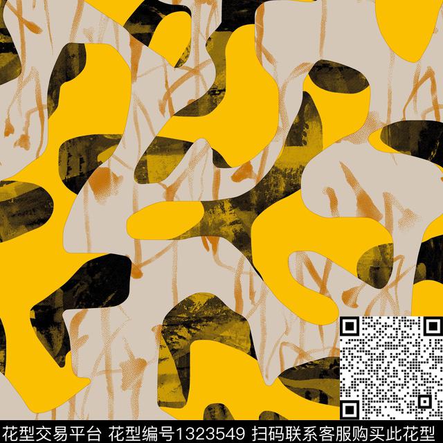 纸印花几何男装传统印花华亿平台下载（图片编号: 1323549） - 瓦栏（Walan）