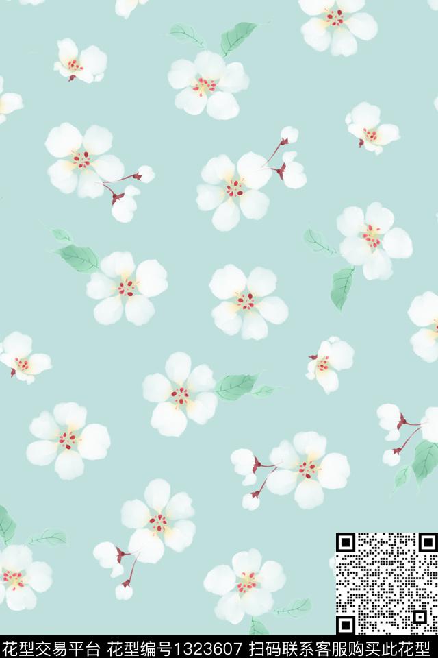 绿植树叶数码印花华亿平台下载（图片编号: 1323607） - 瓦栏（Walan）