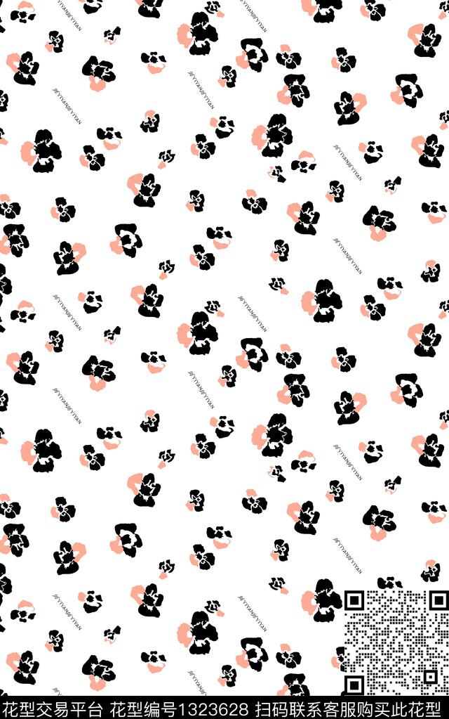 几何大牌风卡通传统印花华亿平台下载（图片编号: 1323628） - 瓦栏（Walan）