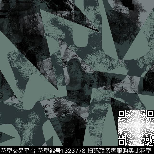 纸印花几何男装传统印花华亿平台下载（图片编号: 1323778） - 瓦栏（Walan）