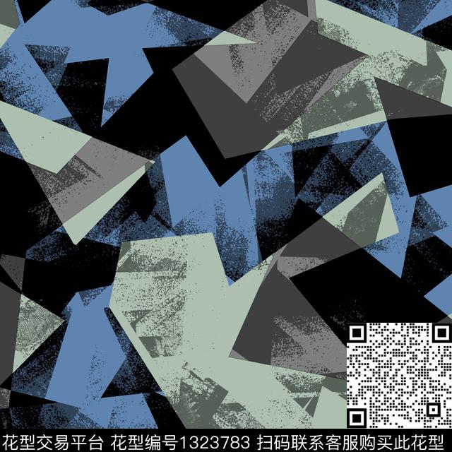 纸印花几何男装传统印花华亿平台下载（图片编号: 1323783） - 瓦栏（Walan）