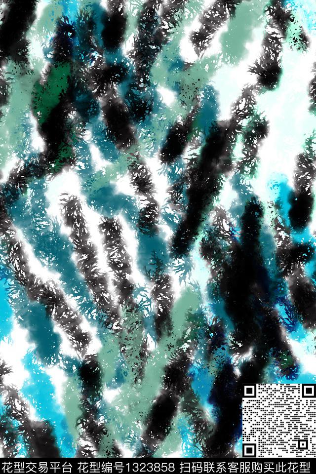 纹理运动服抽象男装传统印花华亿平台下载（图片编号: 1323858） - 瓦栏（Walan）