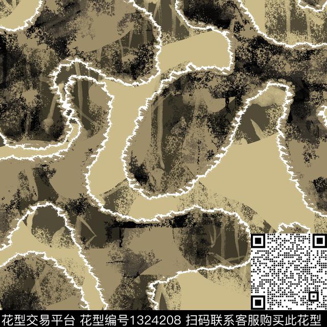 纸印花几何男装传统印花华亿平台下载（图片编号: 1324208） - 瓦栏（Walan）