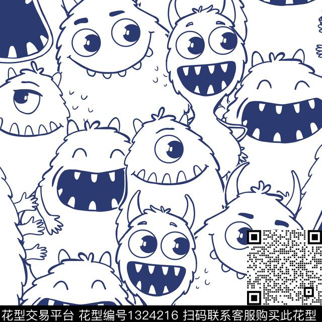 趣味传统印花华亿平台下载（图片编号: 1324216） - 瓦栏（Walan）