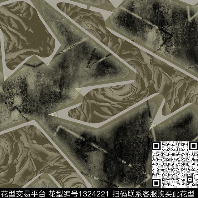 纸印花几何男装传统印花华亿平台下载（图片编号: 1324221） - 瓦栏（Walan）