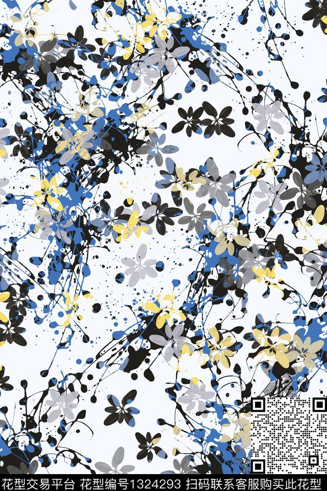 花瓣春夏华亿平台休闲传统印花华亿平台下载（图片编号: 1324293） - 瓦栏（Walan）