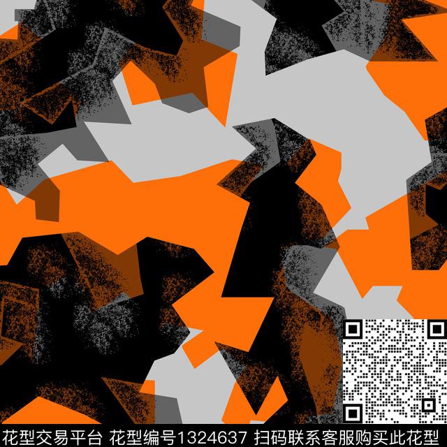 纸印花几何男装传统印花华亿平台下载（图片编号: 1324637） - 瓦栏（Walan）