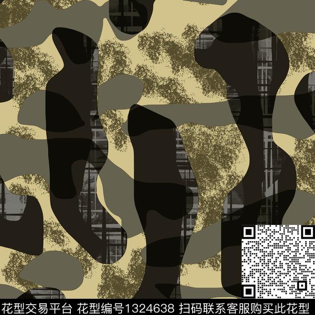 纸印花几何男装传统印花华亿平台下载（图片编号: 1324638） - 瓦栏（Walan）