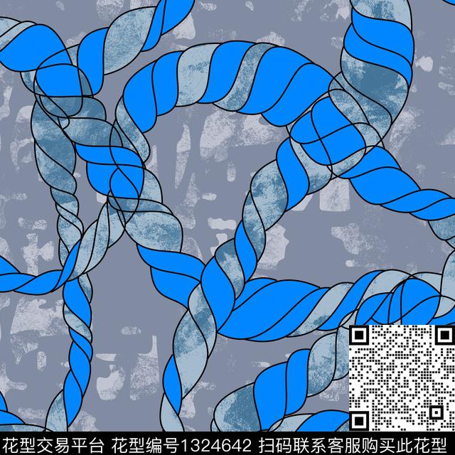 纸印花几何男装传统印花华亿平台下载（图片编号: 1324642） - 瓦栏（Walan）