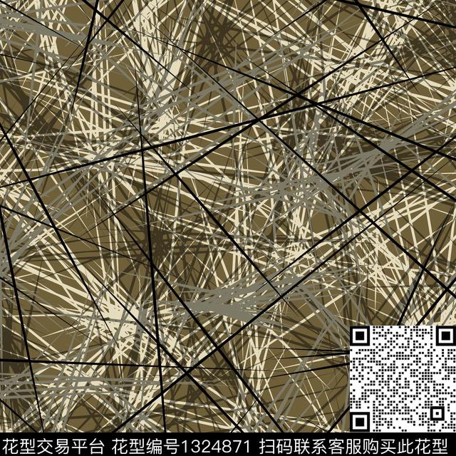 几何男装抽象男装传统印花华亿平台下载（图片编号: 1324871） - 瓦栏（Walan）