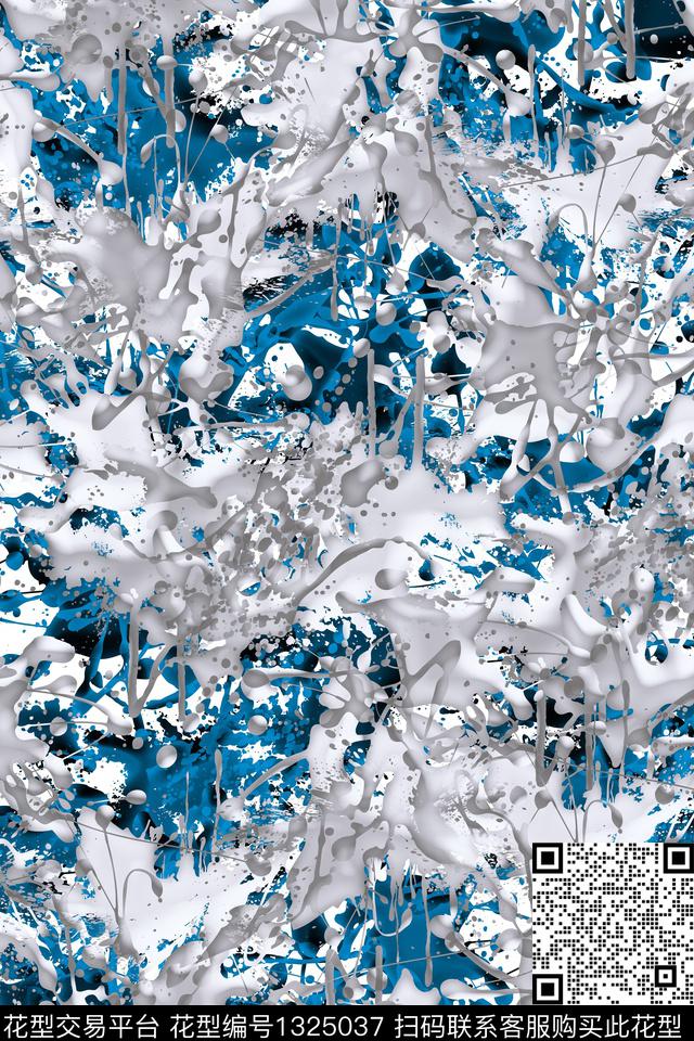 抽象男装家居服户外传统印花华亿平台下载（图片编号: 1325037） - 瓦栏（Walan）