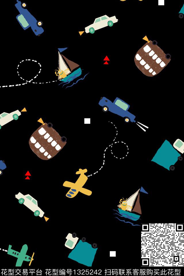 桌布童装卡通传统印花华亿平台下载（图片编号: 1325242） - 瓦栏（Walan）