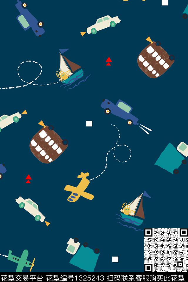 桌布童装卡通传统印花华亿平台下载（图片编号: 1325243） - 瓦栏（Walan）