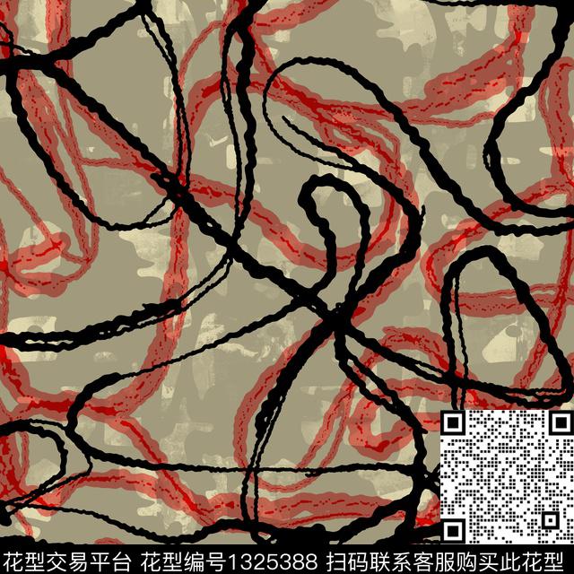 纸印花几何男装传统印花华亿平台下载（图片编号: 1325388） - 瓦栏（Walan）