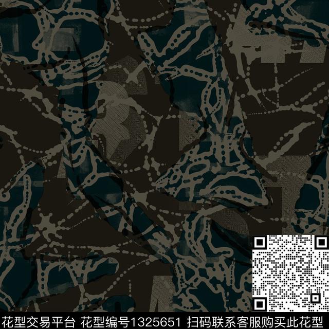 纸印花几何男装传统印花华亿平台下载（图片编号: 1325651） - 瓦栏（Walan）