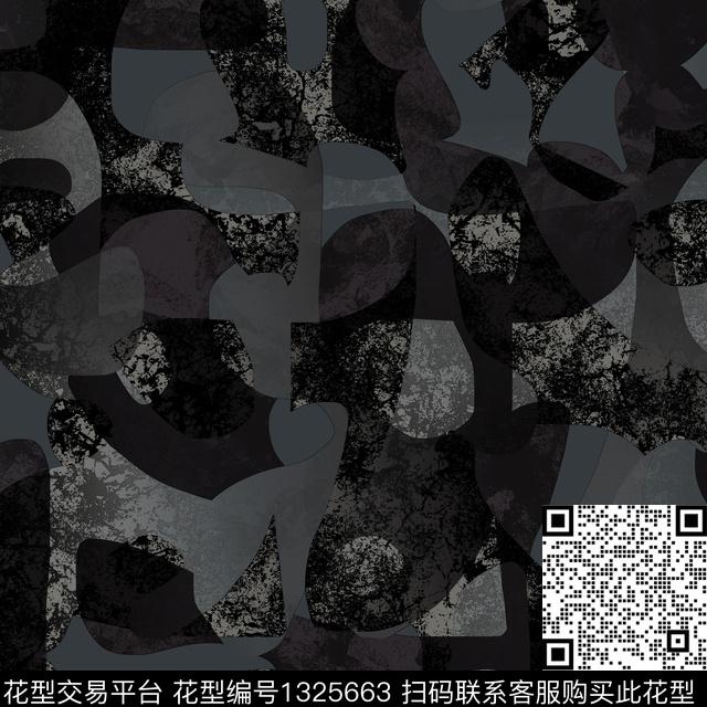 纸印花几何男装传统印花华亿平台下载（图片编号: 1325663） - 瓦栏（Walan）