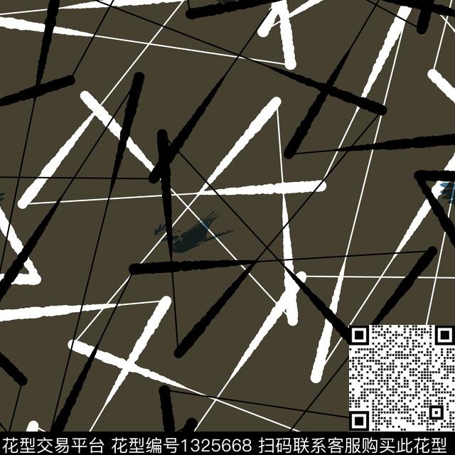 纸印花几何男装传统印花华亿平台下载（图片编号: 1325668） - 瓦栏（Walan）