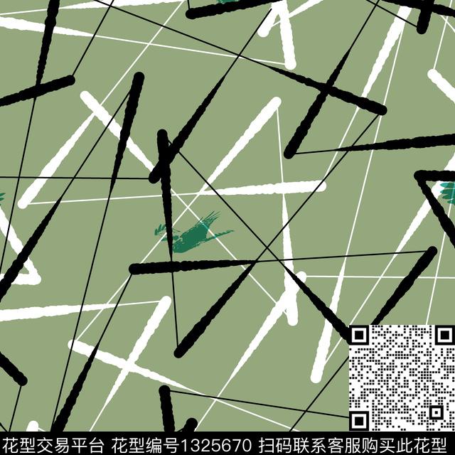 纸印花几何男装传统印花华亿平台下载（图片编号: 1325670） - 瓦栏（Walan）