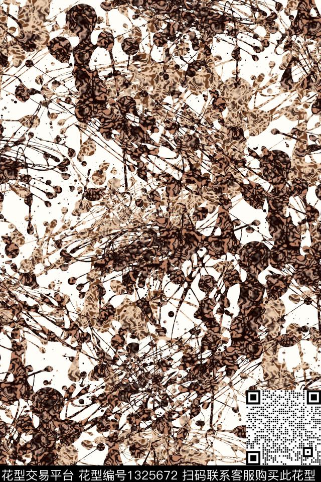 抽象男装户外家居服传统印花华亿平台下载（图片编号: 1325672） - 瓦栏（Walan）