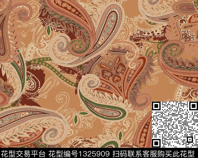 抽象男装大牌风传统印花华亿平台下载（图片编号: 1325909） - 瓦栏（Walan）