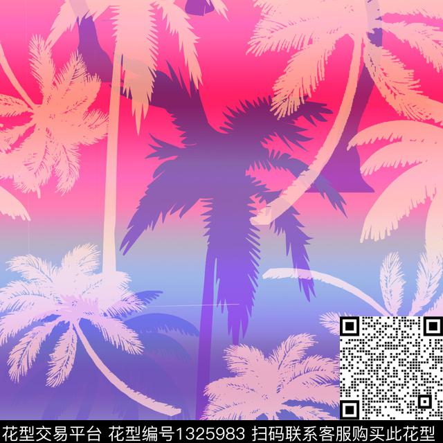 连衣裙热带华亿平台传统印花华亿平台下载（图片编号: 1325983） - 瓦栏（Walan）