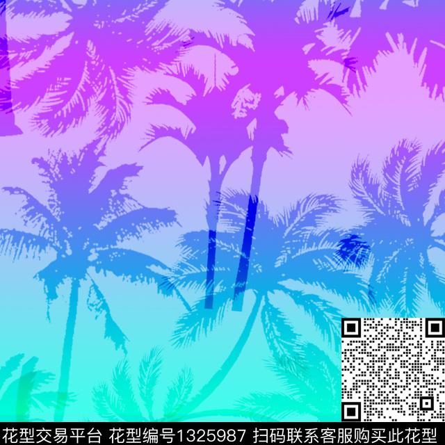 连衣裙热带华亿平台传统印花华亿平台下载（图片编号: 1325987） - 瓦栏（Walan）