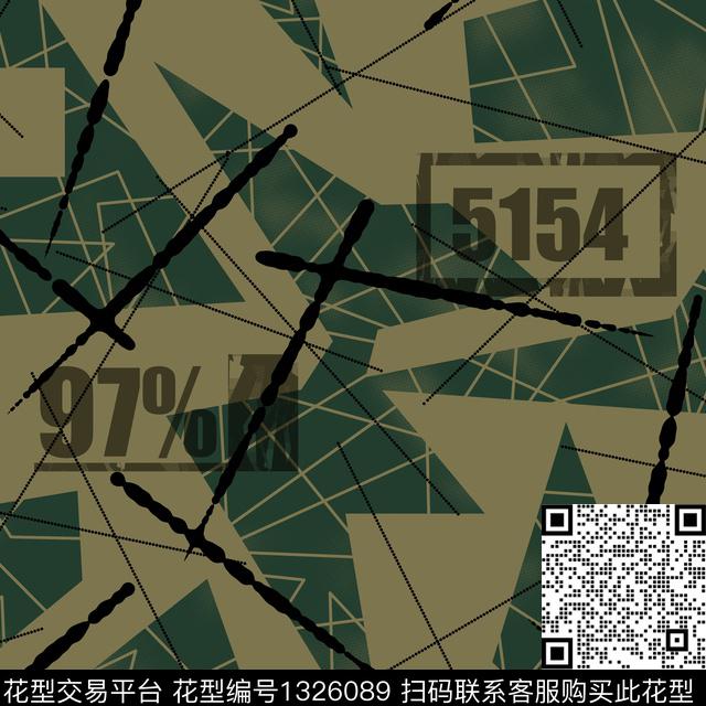 纸印花线条画几何传统印花华亿平台下载（图片编号: 1326089） - 瓦栏（Walan）