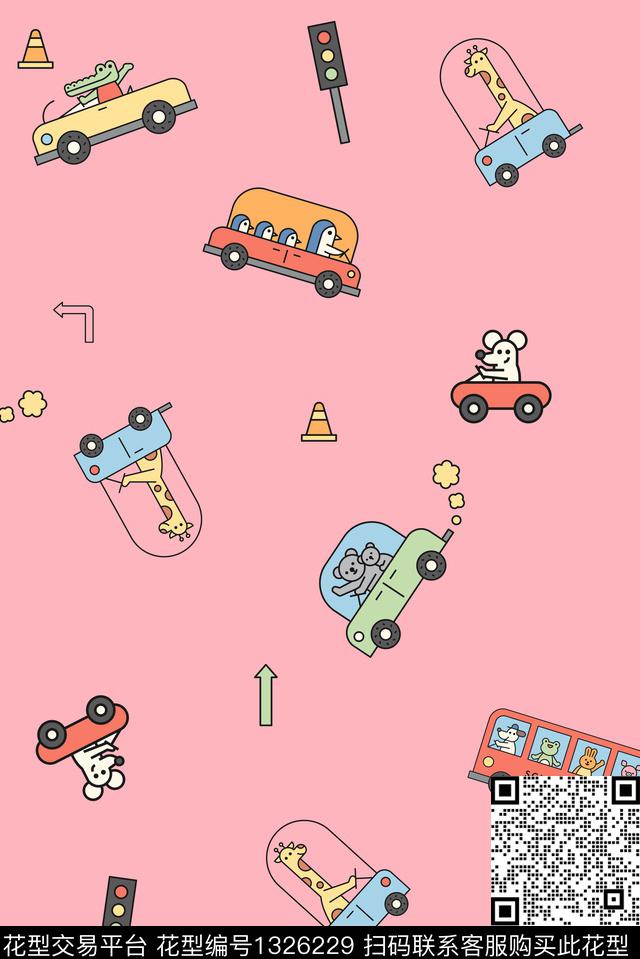 衬衫儿童布小汽车传统印花华亿平台下载（图片编号: 1326229） - 瓦栏（Walan）