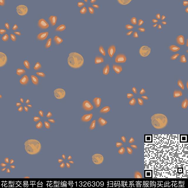 彩底花卉数码华亿平台花卉数码印花华亿平台下载（图片编号: 1326309） - 瓦栏（Walan）