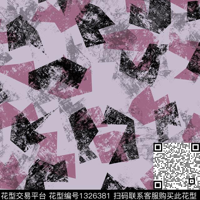 纸印花几何男装传统印花华亿平台下载（图片编号: 1326381） - 瓦栏（Walan）