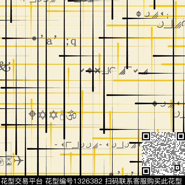 纸印花几何男装传统印花华亿平台下载（图片编号: 1326382） - 瓦栏（Walan）