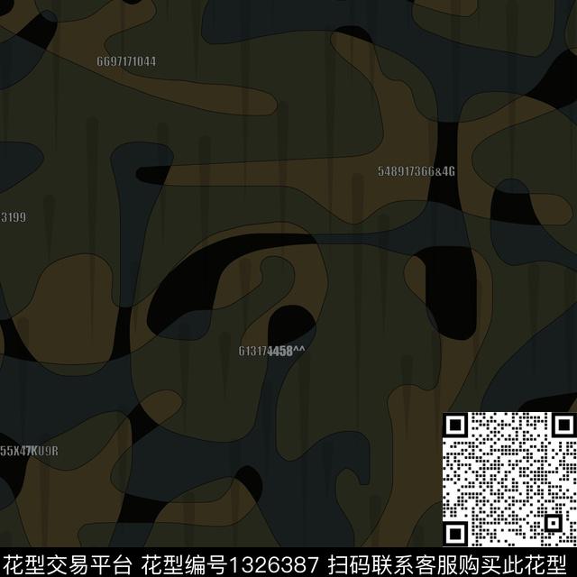 纸印花几何男装传统印花华亿平台下载（图片编号: 1326387） - 瓦栏（Walan）