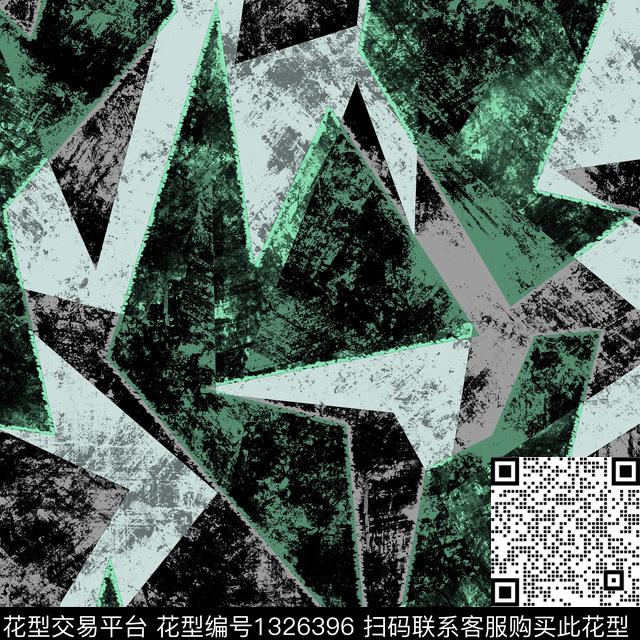 纸印花几何男装传统印花华亿平台下载（图片编号: 1326396） - 瓦栏（Walan）