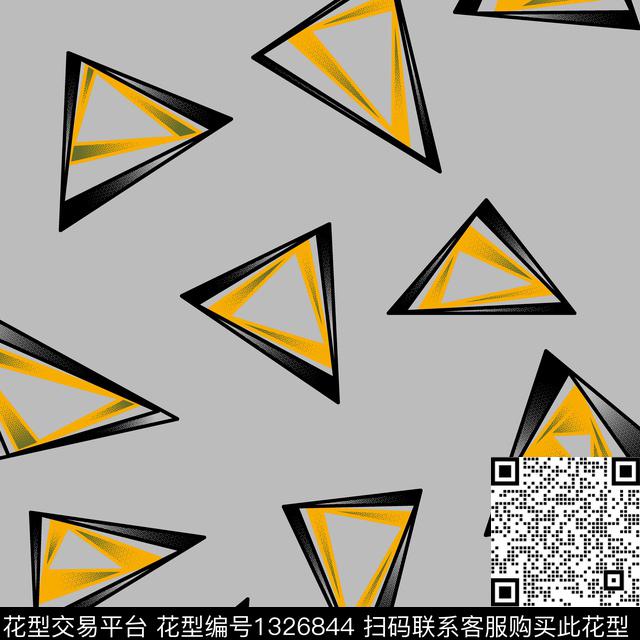 纸印花几何男装传统印花华亿平台下载（图片编号: 1326844） - 瓦栏（Walan）